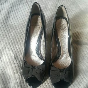 Sofft peep toe pumps